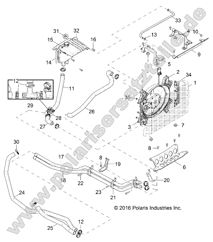 Engine, Cooling System Engine, Cooling System