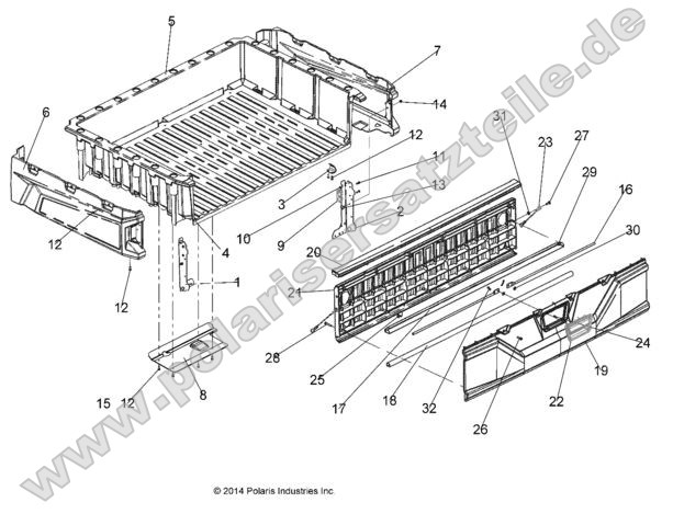 Body, Box and Tailgate