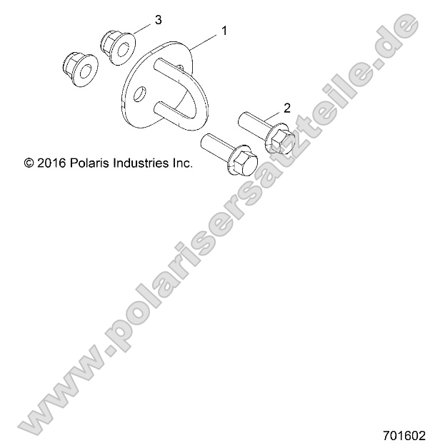 Chassis, Tow Hook Chassis, Tow Hook