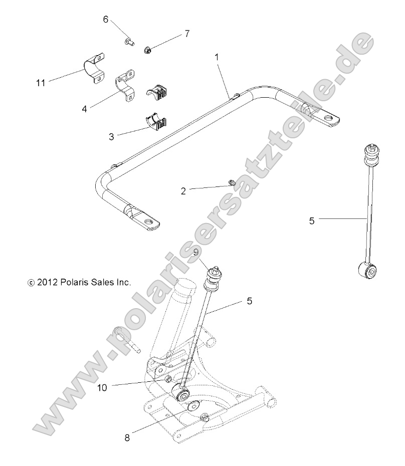 Suspension, Stabilizer Bar, Rear Suspension, Stabilizer Bar, Rear
