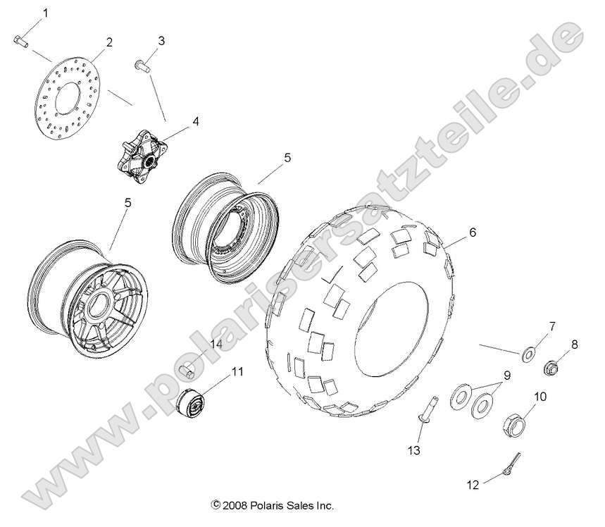 Wheels, Rear