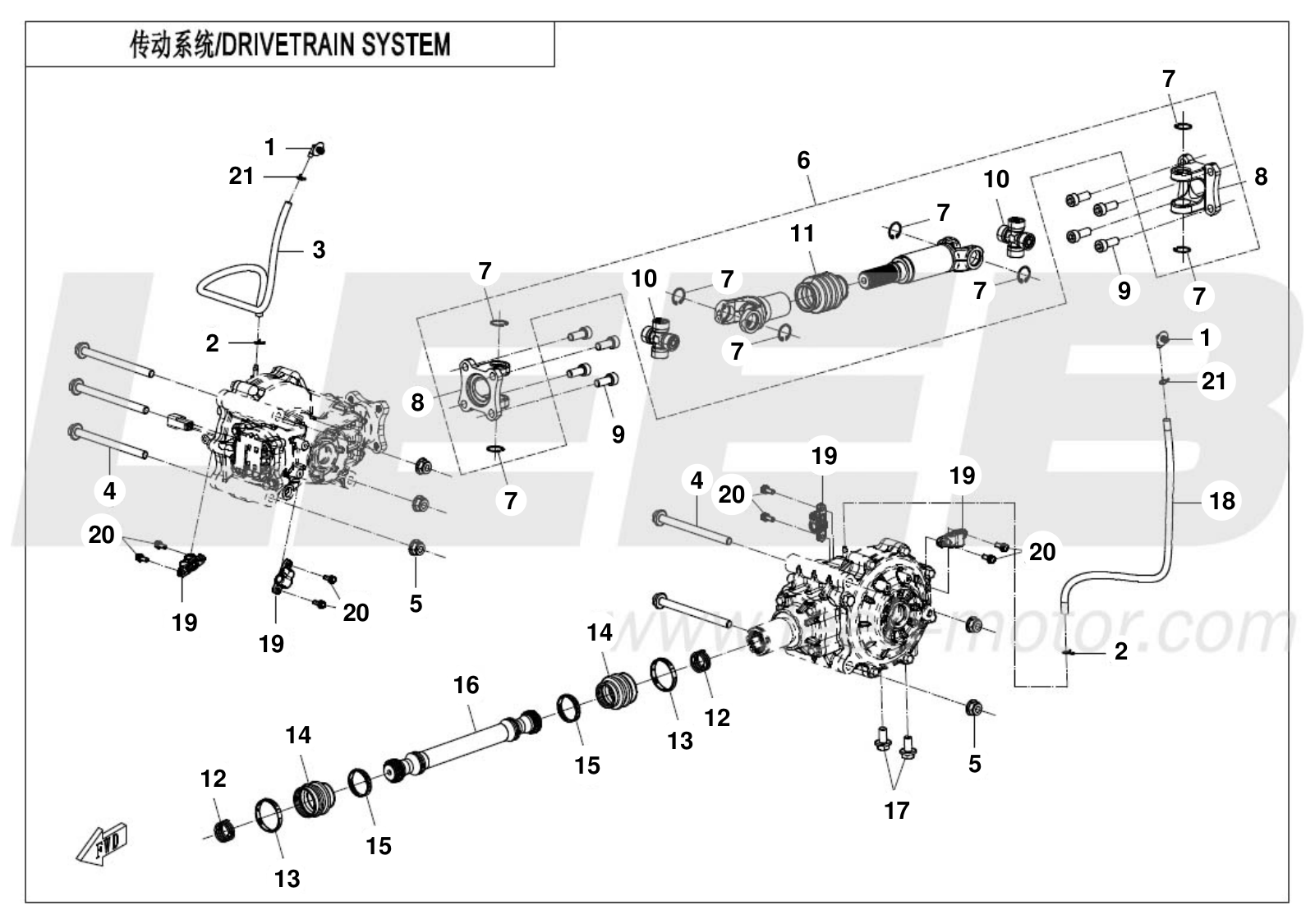 F30 DRIVETRAIN SYSTEM