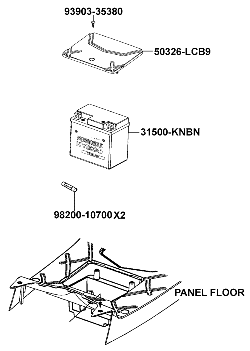 Batterie & Batteriedeckel