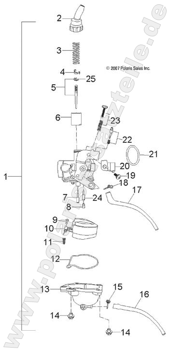 ENGINE, CARBURETOR