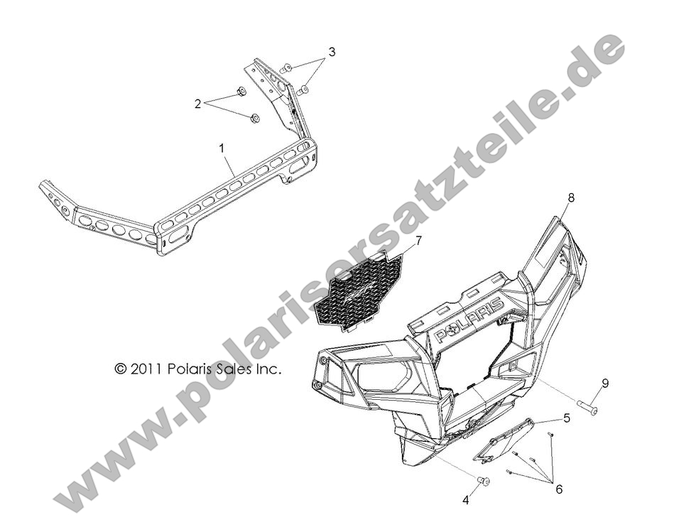 BODY, FRONT BUMPER
