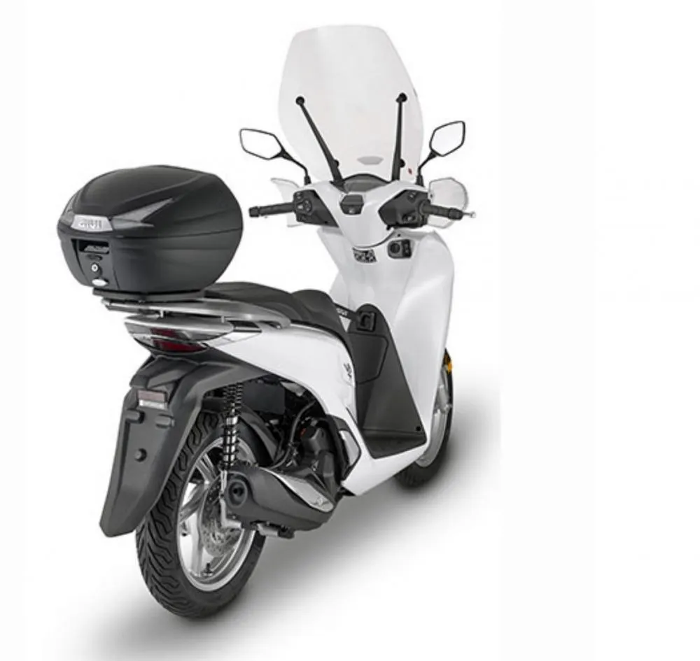 Givi Monolock Topcase B330 Tech - 33 Liter - schwarz - inkl. Montagekit