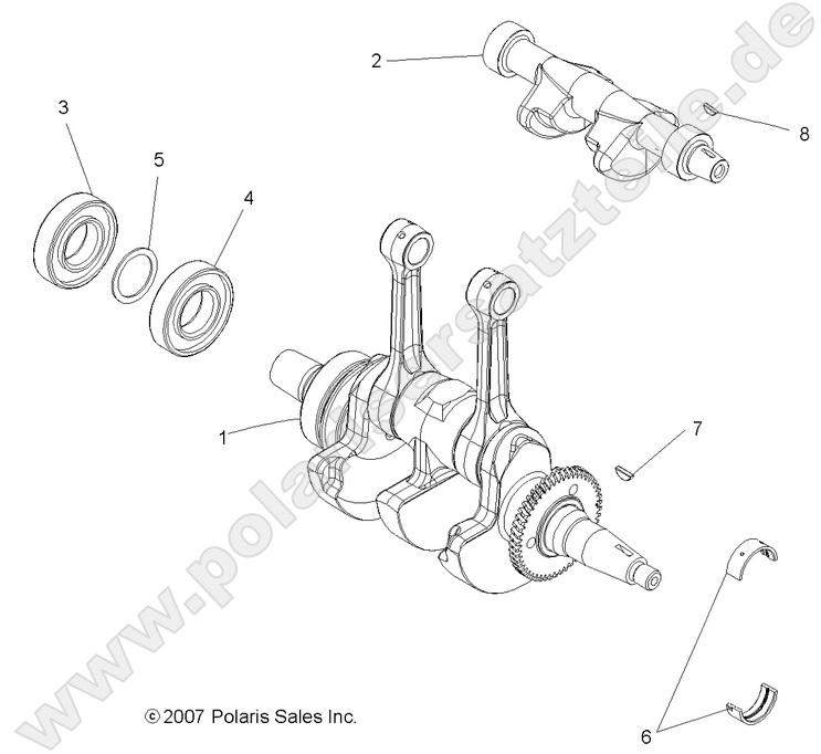 ENGINE, CRANKSHAFT and BALANCE SHAFT ENGINE, CRANKSHAFT and BALANCE SHAFT