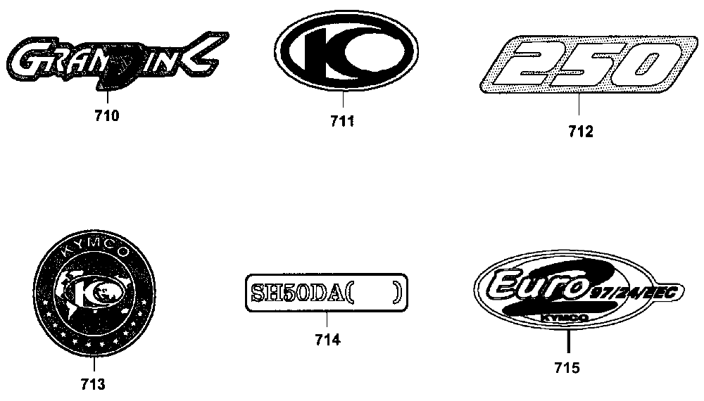 Emblems & Aufkleber Emblems & Aufkleber
