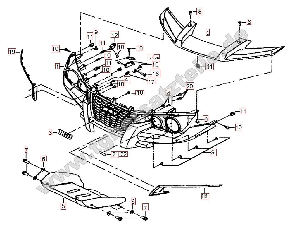 Stoßstange vorne Stoßstange vorne