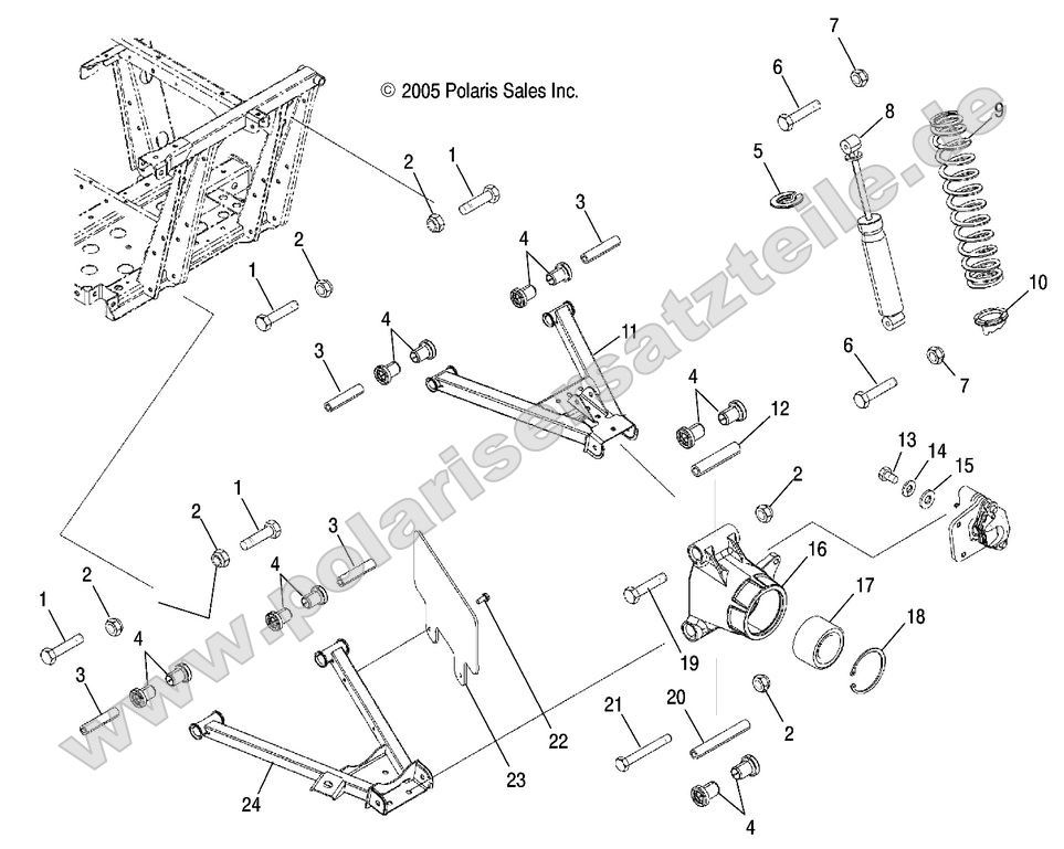 SUSPENSION, REAR