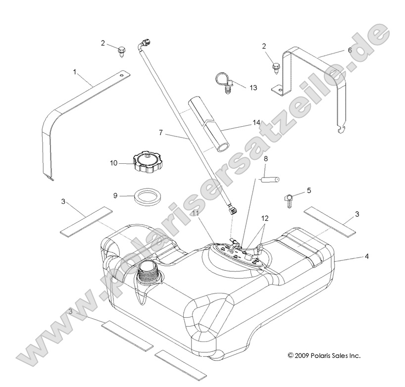 BODY, FUEL TANK