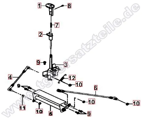Gangschalthebel Gangschalthebel