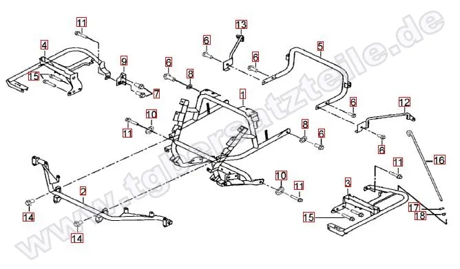 Stossstange vo. und hi.