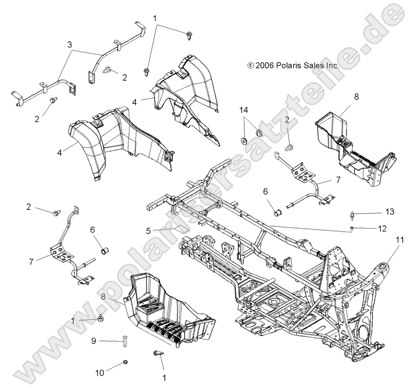 CAB, REAR and MAIN FRAME CAB, REAR and MAIN FRAME