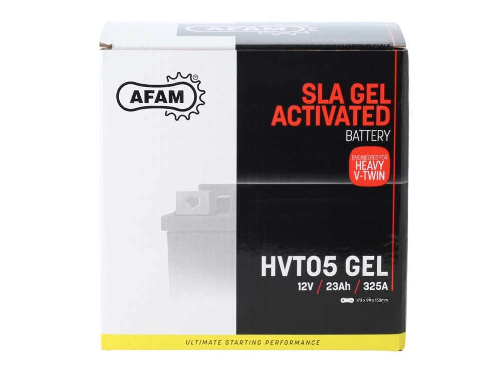 AFAM HVT 05 GEL SLA Batterie 12V 23AH 325A - Einbaufertig (YTX20H 65911 YB16B YB16-B-CX HVT05) AFAM HVT 05 GEL SLA Batterie 12V 23AH 325A - Einbaufertig (YTX20H 65911 YB16B YB16-B-CX HVT05)
