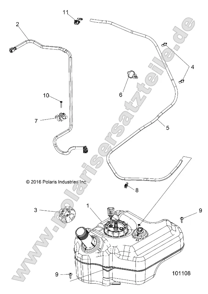 Body, Fuel Tank
