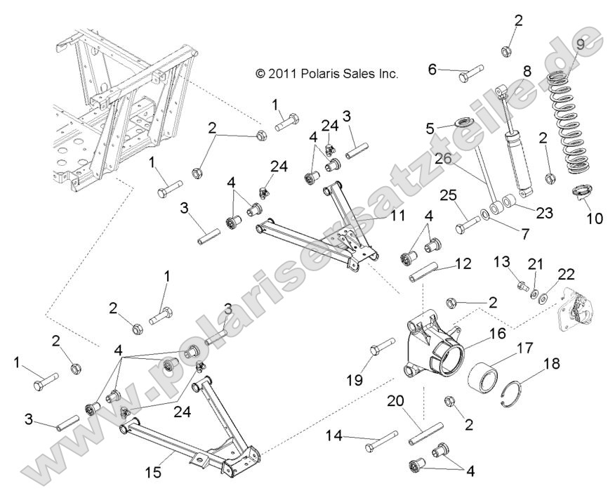 Suspension, Rear