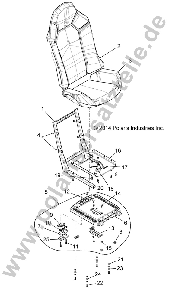 BODY, SEAT ASM AND SLIDER BODY, SEAT ASM AND SLIDER