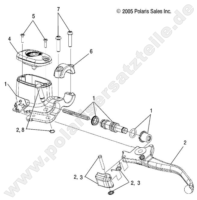 BRAKES, FRONT BRAKE LEVER and MASTER CYLINDER BRAKES, FRONT BRAKE LEVER and MASTER CYLINDER