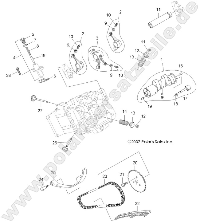 ENGINE, VALVE and CAMSHAFT