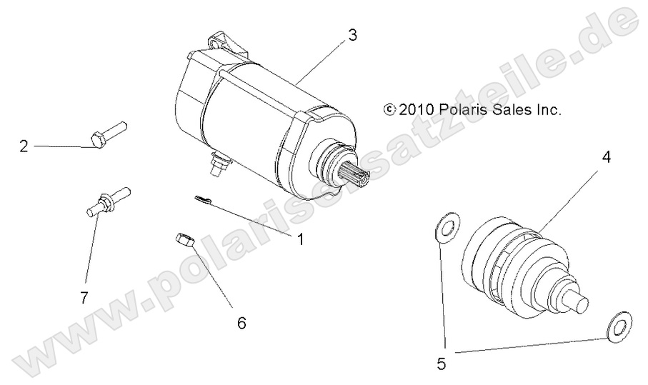 ENGINE, STARTING MOTOR ENGINE, STARTING MOTOR