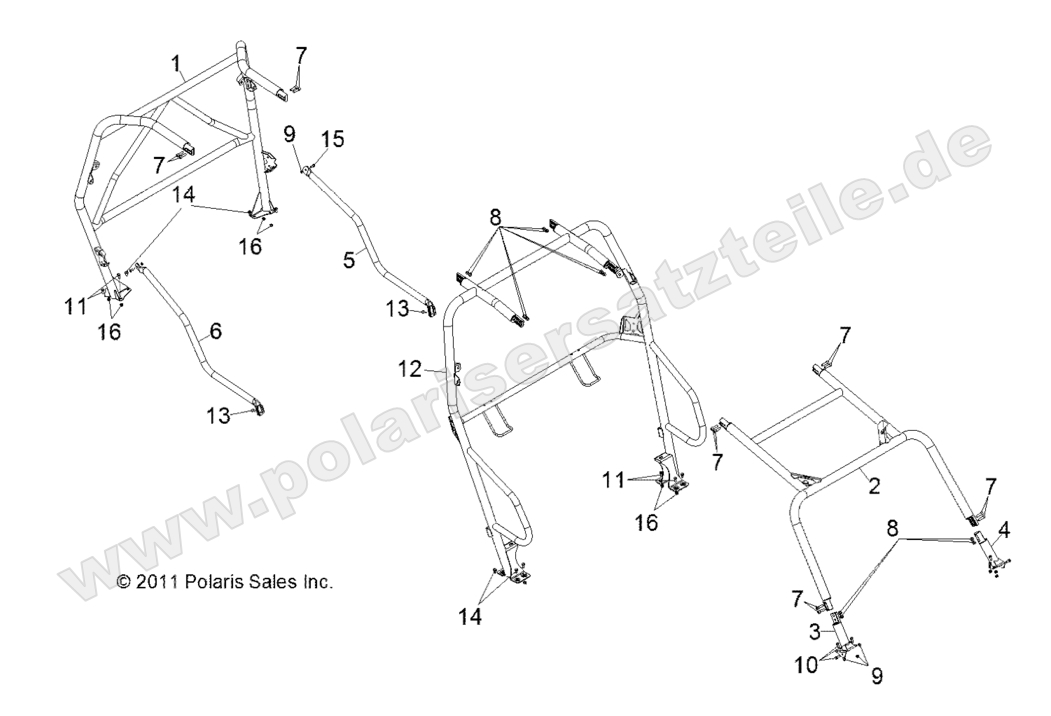 CHASSIS, CAB FRAME and SIDE BARS CHASSIS, CAB FRAME and SIDE BARS