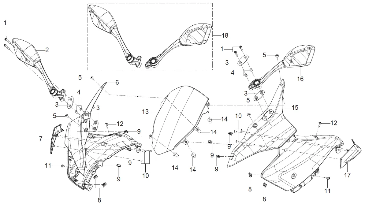 Frontverkleidung Frontverkleidung