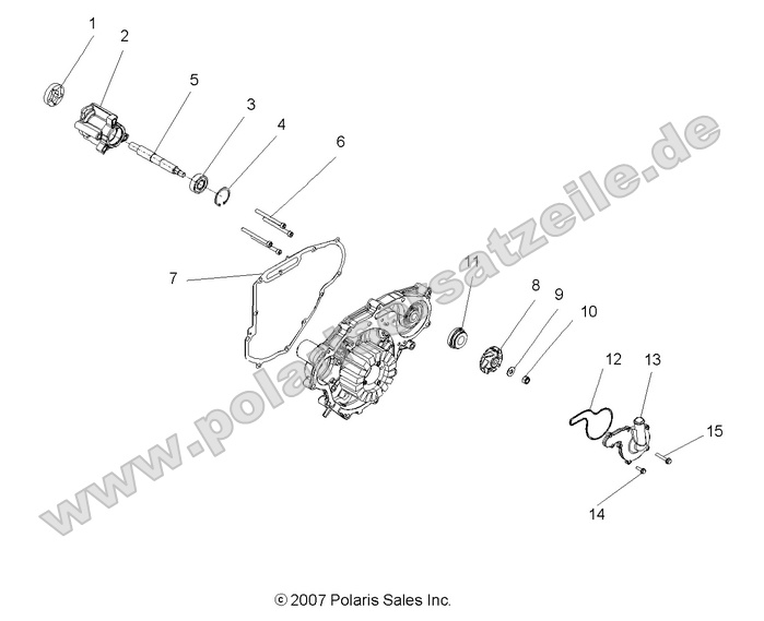 engine oil pump and water pump engine oil pump and water pump