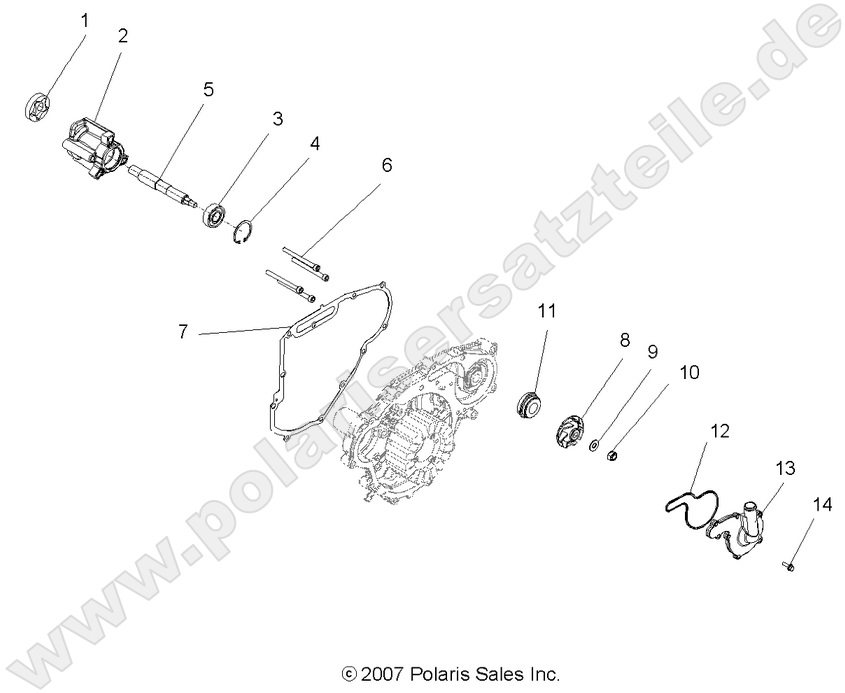 ENGINE, OIL PUMP and WATER PUMP ENGINE, OIL PUMP and WATER PUMP