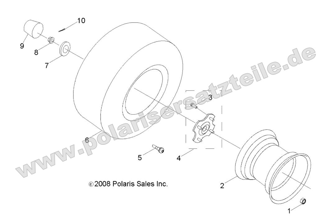 WHEELS, REAR WHEELS, REAR