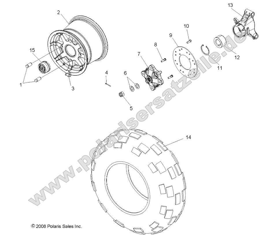WHEELS, REAR WHEELS, REAR