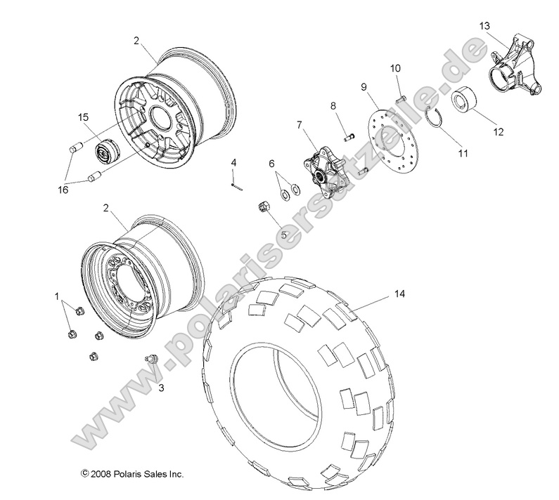 wheels rear