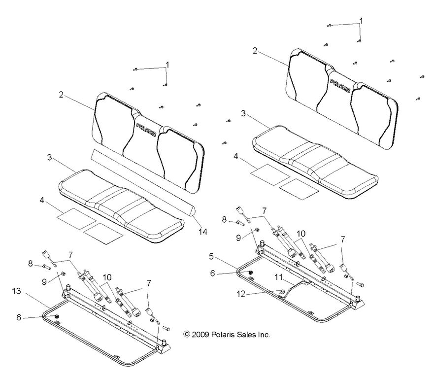 BODY, SEAT AND BASE
