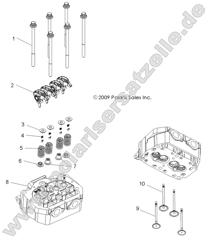 ENGINE, CYLINDER HEAD and VALVES ENGINE, CYLINDER HEAD and VALVES