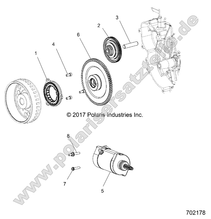 Engine, Starter and Drive Engine, Starter and Drive