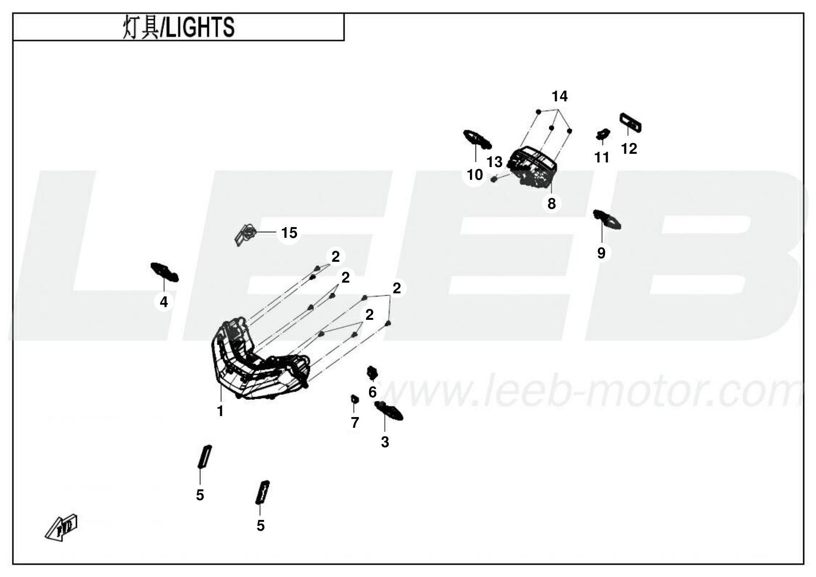 25-CF700-9AH-F16 LIGHTS