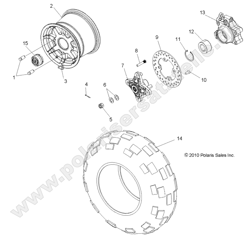 WHEELS, REAR WHEELS, REAR