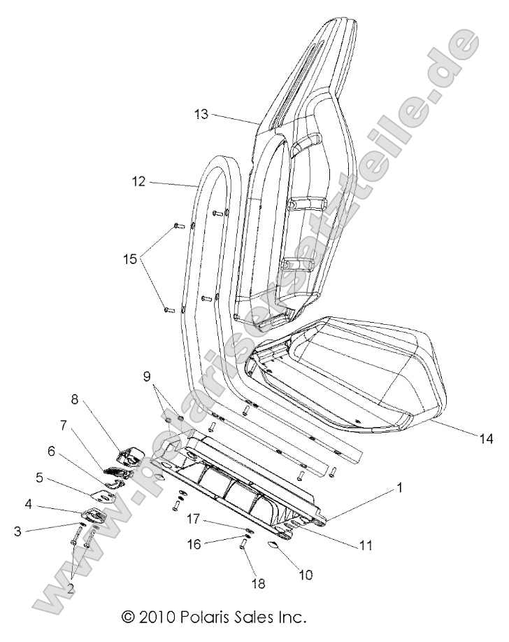 Body, Seat Asm. Body, Seat Asm.