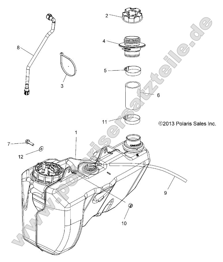 Body, Fuel Tank Body, Fuel Tank