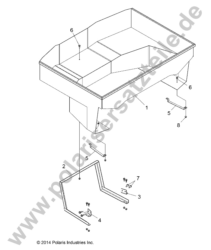 BODY, CARGO BOX BODY, CARGO BOX