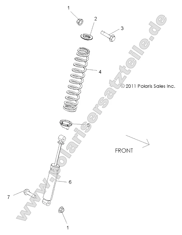 Suspension, Rear Shock Mounting Suspension, Rear Shock Mounting