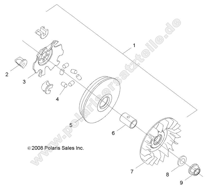 drive train clutch primary drive train clutch primary