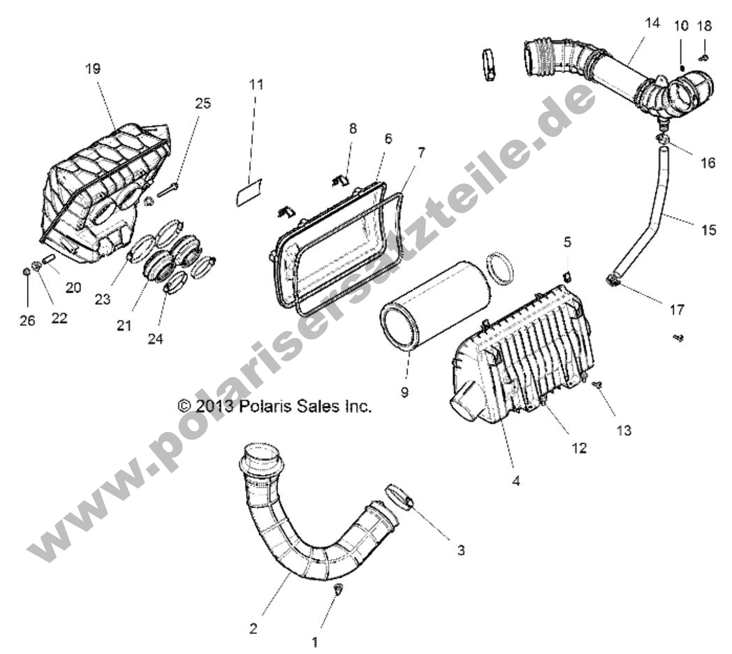 ENGINE, AIR INTAKE SYSTEM ENGINE, AIR INTAKE SYSTEM