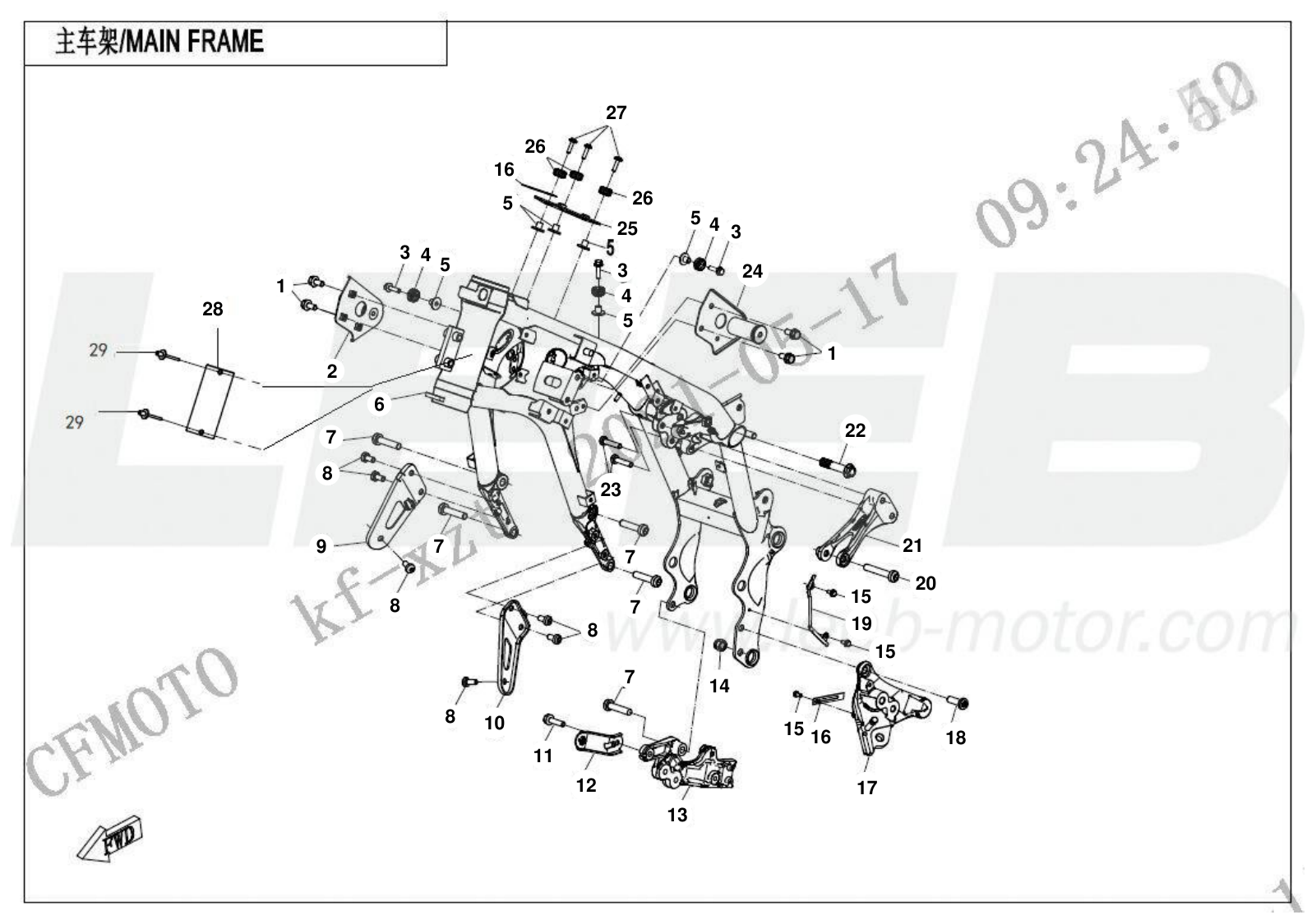 F03-2 MAIN FRAME F03-2 MAIN FRAME