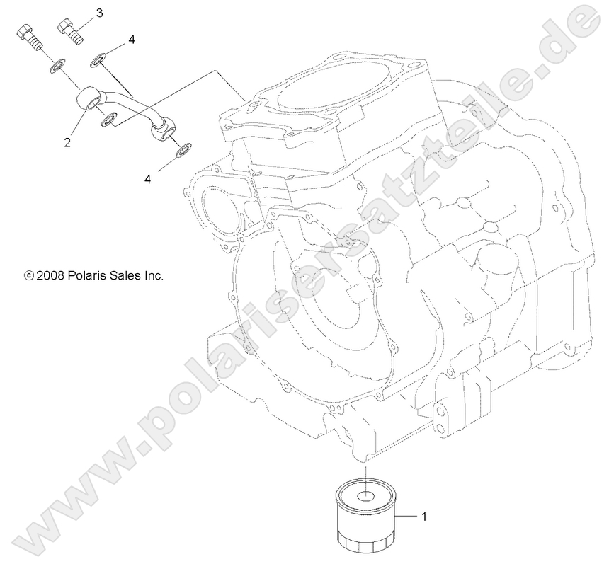 ENGINE, OIL FILTER