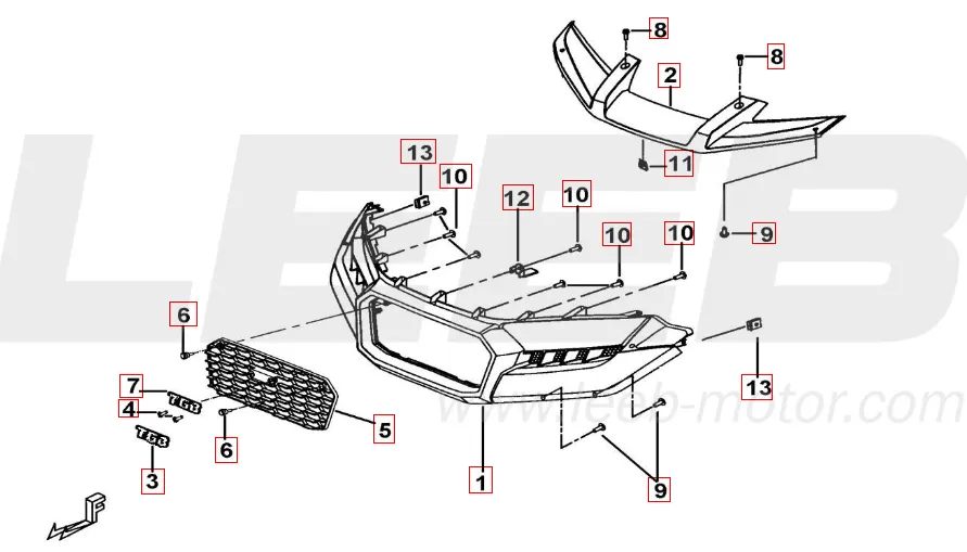 Frontmaske Frontmaske