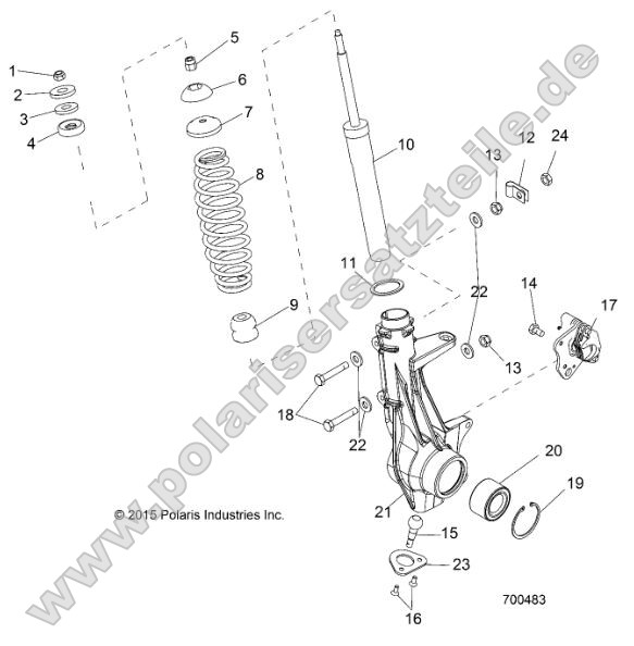Suspension, Front Strut