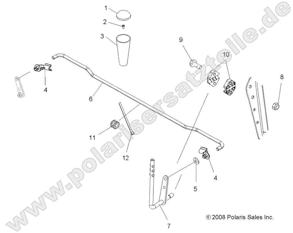 DRIVE TRAIN, GEAR SELECTOR