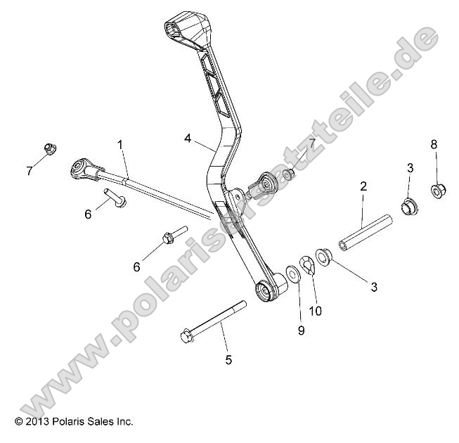 Drive Train, Gear Selector Drive Train, Gear Selector