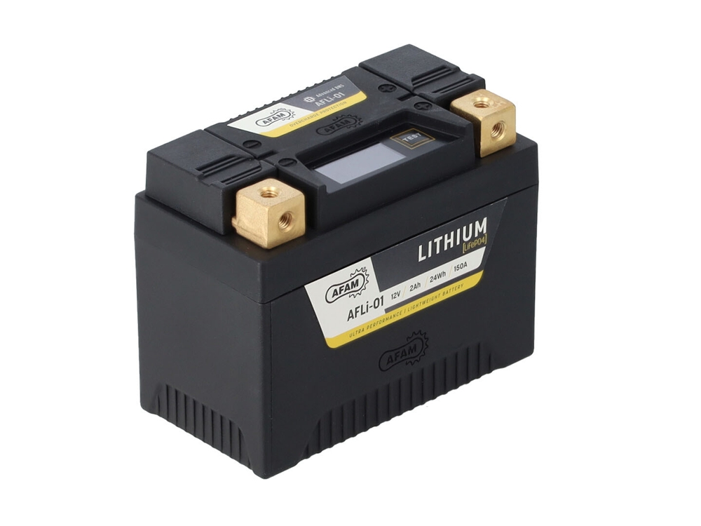 AFAM AFLi-01 Lithium Ionen Batterie 12V LiFePO4 (YTX5L-BS YTC5L-BS YB5L-B YTX4L-BS YT4L-BS YTC4L-BS) AFAM AFLi-01 Lithium Ionen Batterie 12V LiFePO4 (YTX5L-BS YTC5L-BS YB5L-B YTX4L-BS YT4L-BS YTC4L-BS)